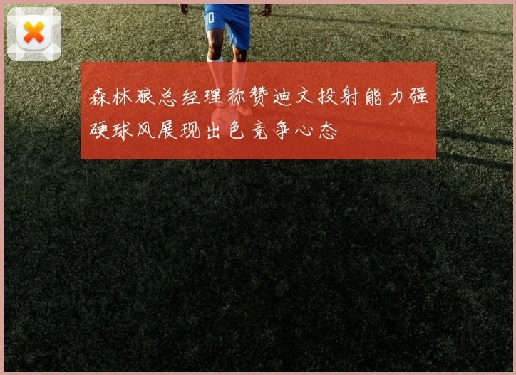 森林狼总经理称赞迪文投射能力强硬球风展现出色竞争心态