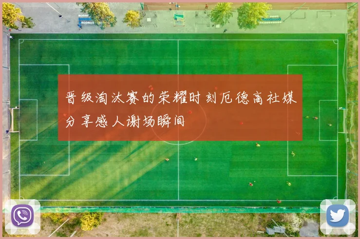 晋级淘汰赛的荣耀时刻厄德高社媒分享感人谢场瞬间